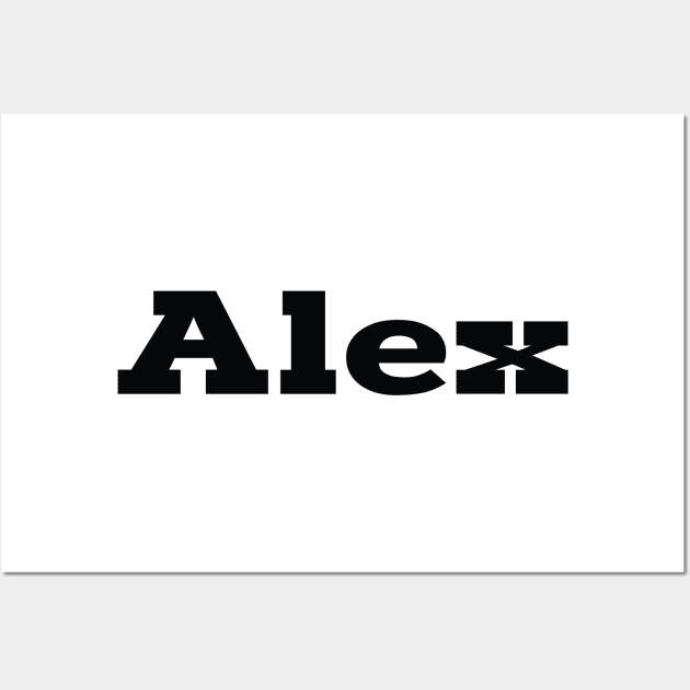 Alex My Name Is Alex Wall Art by ProjectX23Red